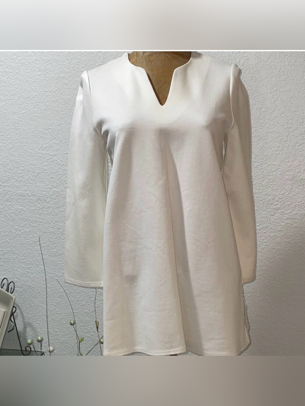 Jude Connally Ivory Long Sleeve Tunic
